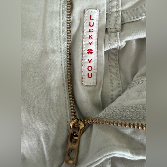 Lucky Brand 410 Athletic Straight Khaki Pants Men’s 38x30 Stretch Beige - Picture 7 of 14